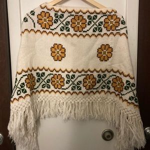 Sweater poncho from Mexico